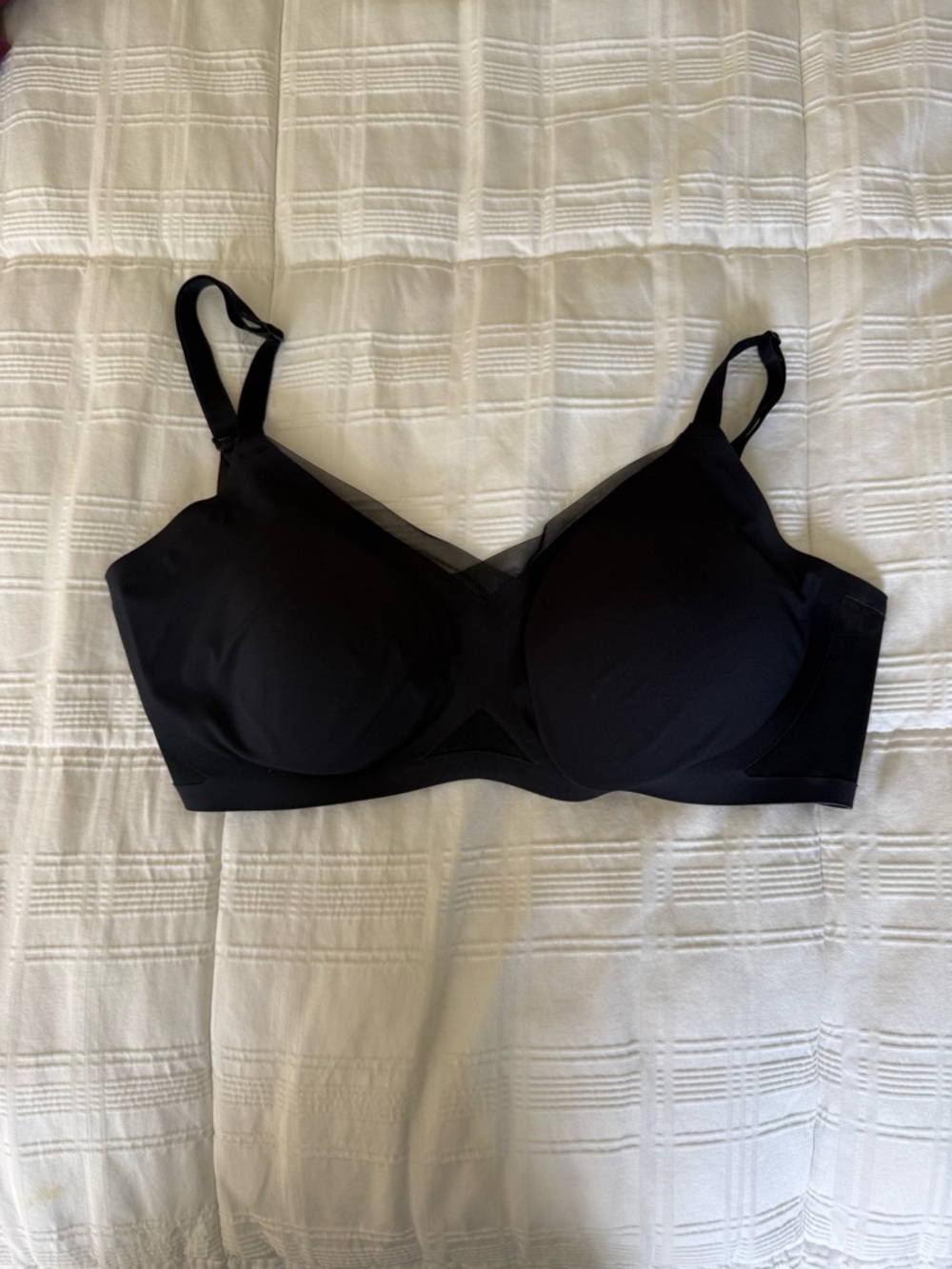 Honeylove Black Wireless Crossover Bra